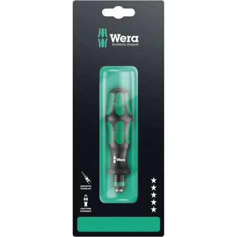 Wera 816 R Werkstatt Bit-Schraubendreher 119 mm DIN 3126, DIN ISO 1173