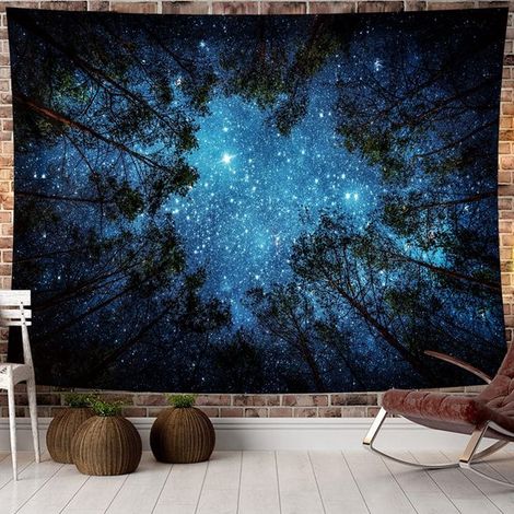 Tapiz Bosque Estelar Misterioso - 150x130 cm (1/5)