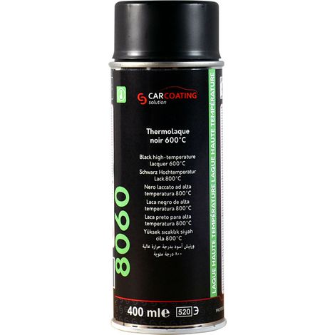 D-8060 Thermolaque Noir 600°C - Noir