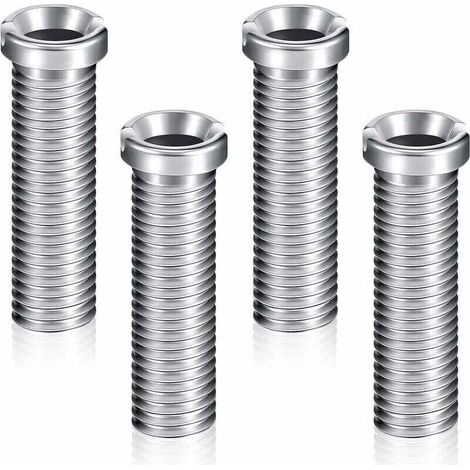 4 Vis de Panier d'Évier 45 mm Vis de Bonde en Acier Inoxydable Accessoires de , XU,Fixation Vis de Boulon d'Évier Vis de Bouchon de Crépine de Panier d'Évier pour Cuisine Lavabo - KZQ (1/4)