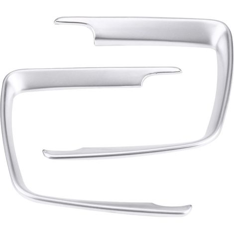 Cadre d'interrupteur de phare, autocollant pour interrupteur de phare de voiture pour séries 1, 2, 3, 4, F20, F22, F30, F32, X5, X6 (Cromatura) (1/5)