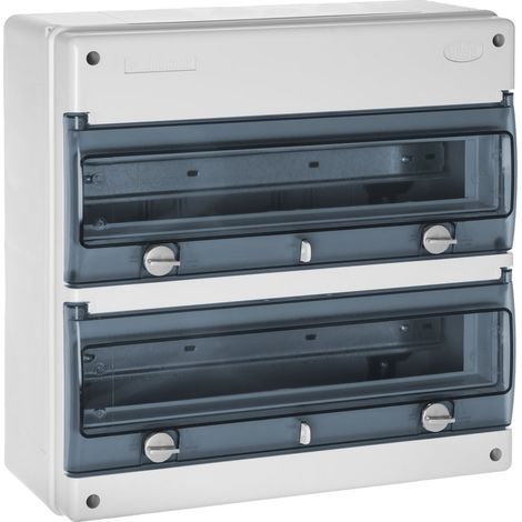 Coffret étanche IP65 36 modules 2 rangées - Solera