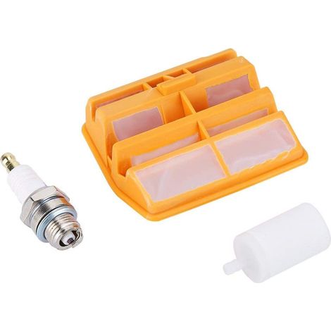 Kit bougie 544080802 + filtre air – pour Husqvarna 445 450