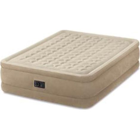 Intex – Matelas gonflable 2 personnes 203x152x46cm – Technologie Fiber Tech pour confort optimal – Gonflage rapide en 4 minutes