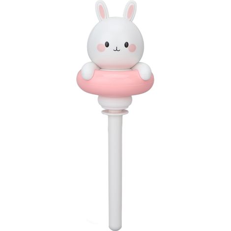 Mini diffuseur brumisateur portable lapin rose mignon, minuterie intelligente, protection anti-surchauffe, humidificateur à brouillard froid pour chambre, bureau, voyage, cadeau original (1/5)