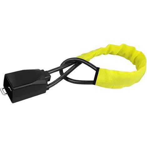 Antivol de volant de voiture Sabot de volant Antidémarrage – Serrure antivol de haute sécurité avec double protection, 3 clés, Universel pour tous les véhicules, Protection antivol robuste