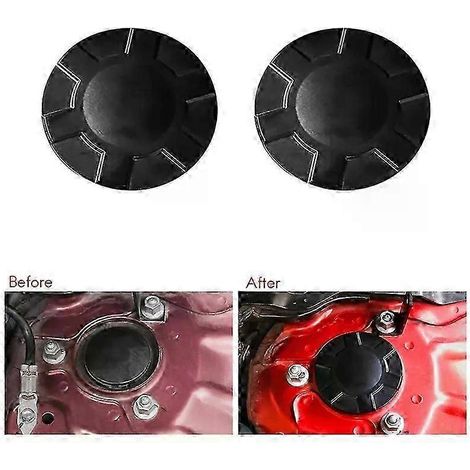 2 Stück Stoßdämpferschrauben-Schutzabdeckungen, Staubschutzabdeckungen, Dekorations-Schutzabdeckungen, passend für Mazda 3 Axela CX-30-JXLGV (1/5)