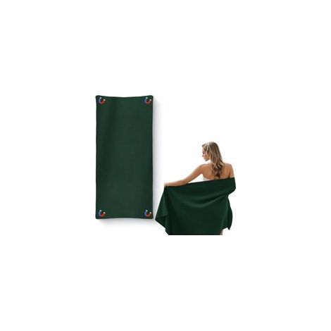 Serviette de bain magnétique d'extérieur 190 x 76 cm, séchage rapide, en microfibre avec coins magnétiques, ultra-absorbante,pour la plage, la piscine (1/5)