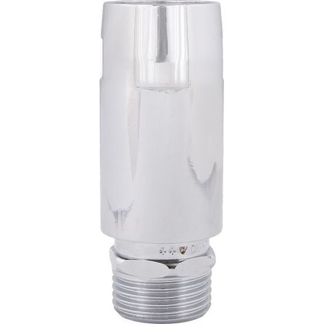 JS DURCHFLUSS-ROHRBELUEFTER, M.RV DN20,3/4"IG x 3/4"AG,DIN-DVGW