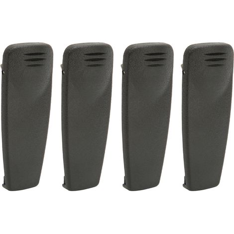 Lot de 4 clips de ceinture de rechange pour talkie-walkie Motorola GP338 HT750 HT1250 XTS2500 CP185 PR860 VL130 (1/5)