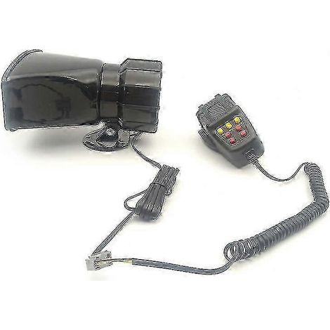 Compatible avec les haut-parleurs de voiture, les avertisseurs sonores à 7 tons, les haut-parleurs 12V 100W, les sirènes, les sirènes d'ambulance/pompiers. (1/5)