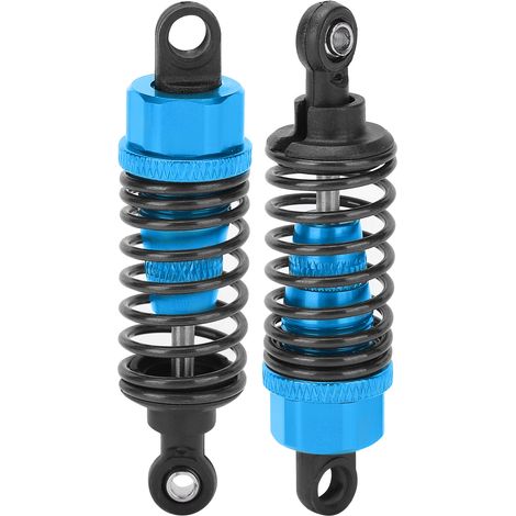 70 mm verstellbarer Stoßdämpfer aus Metall mit Federung für Traxxas Slash 2WD RC-Cars (Blau) (1/5)