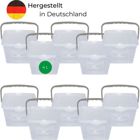10x Novaliv Aufbewahrungsbox Box + Deckel (1/5)