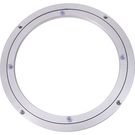Plateau tournant en alliage d'aluminium robuste pour table ronde de salle à manger