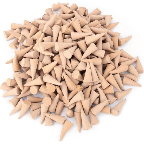 Cônes d'encens reflux 250g/500g, santal naturel pour yoga et salons de thé, encens tour de méditation (1/5)
