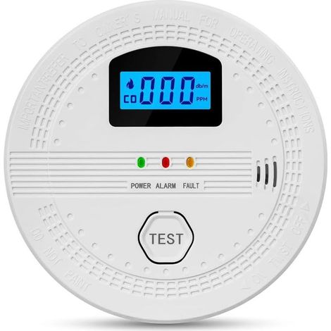 Elektrochemischer Sensor: Digitalanzeige, akustische und optische Alarme sowie LED-Anzeigefunktionen. (1/4)
