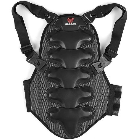 Protège-dos moto amovible coussin épais EVA protection dos pour motocyclisme montagne