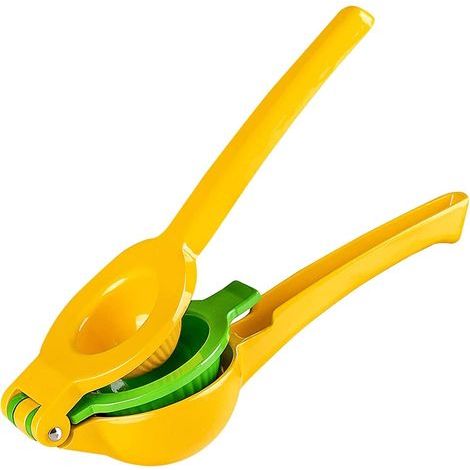 Extracteurs de jus manuels, accessoires de cuisine, gadgets, extracteurs de jus, outils d'extraction de fruits et d'oranges (couleur: jaune - Vert) (1/5)
