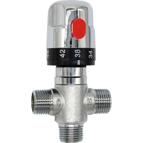 Mitigeur thermostatique valve pour robinet, douche et baignoire (1/5)
