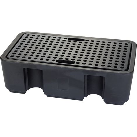 Draper Two-Drum Spill Containment Pallet (Model 44058) for Safe Storage and Spill Prevention