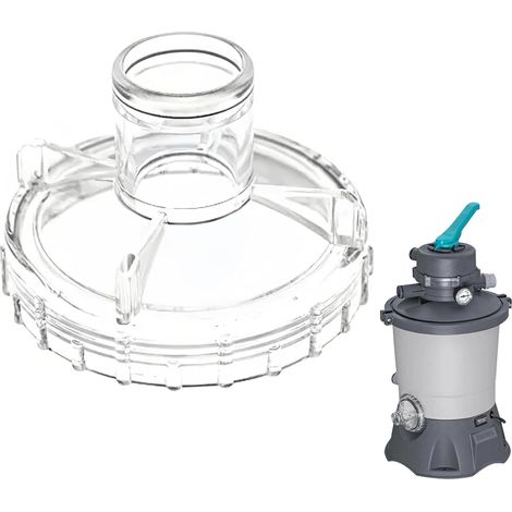 P6665 Pool Pump Sand Filter Cover Parts for Bestway Flowclear Filter Pumps, Replacement for Above Ground Pool Filter Pump (1/5)