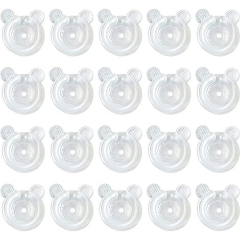Packung mit 20 Bettbezugclips, um die Bettdecke an Ort und Stelle zu halten (1/5)