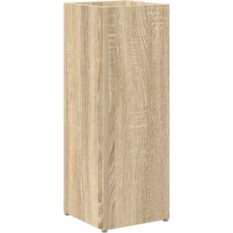 Paraguero Roble Sonoma 20 x 20 x 55,5 cm Madera de ingeniería vidaXL