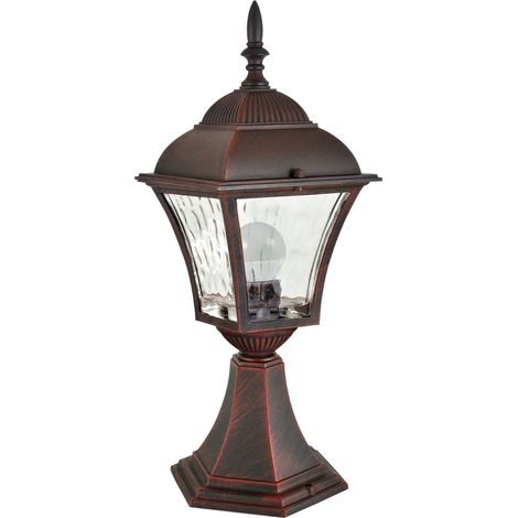 Lampada da giardino a paletto Paris Polux rame E27 (1/2)
