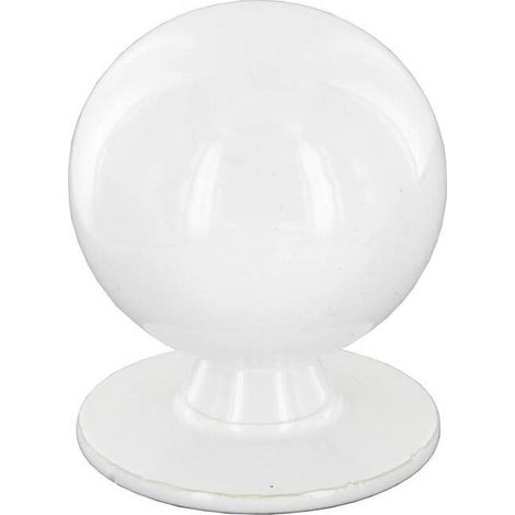 25 x POMOLO OTTONE 2172 2021 D 20 MM TORNITO BIANCO