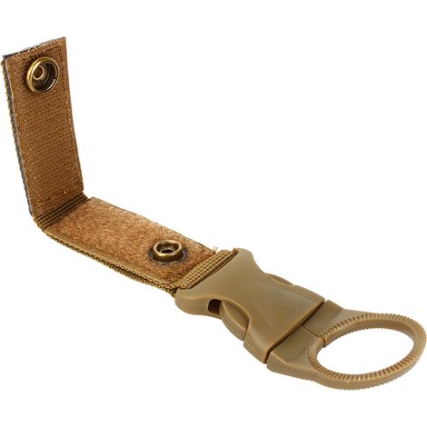 Sangle en nylon extérieure avec boucle et crochet pour porte-bouteille, clip EDC (1/5)