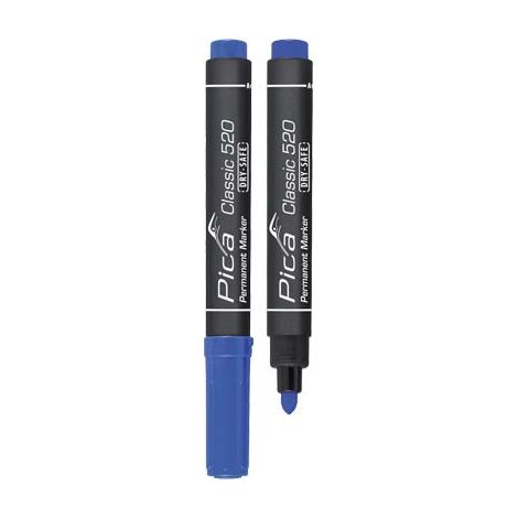 PENNARELLO CLASSIC 520/41 PICA - BLU PUNTA TONDA- 10 pezzi