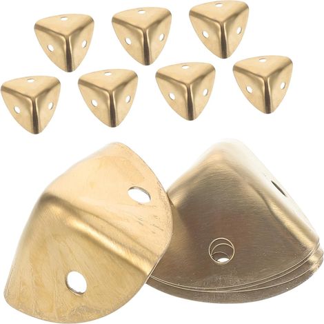 12 protège-coins décoratifs, bois, pour meubles et menuiserie (1/5)