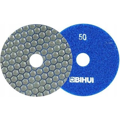 BIHUI DIAMANT-KLETTSCHEIBE FÜR TROCKENPOLIEREN 100 MM GR 50 - DPP405