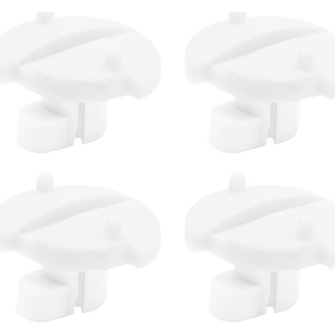295176601 Lot de 4 clips de rechange pour grille d'aération de camping-car - Pour réfrigérateur - Compatible avec Dometic L100, L200, L300, L500 et EW (1/5)