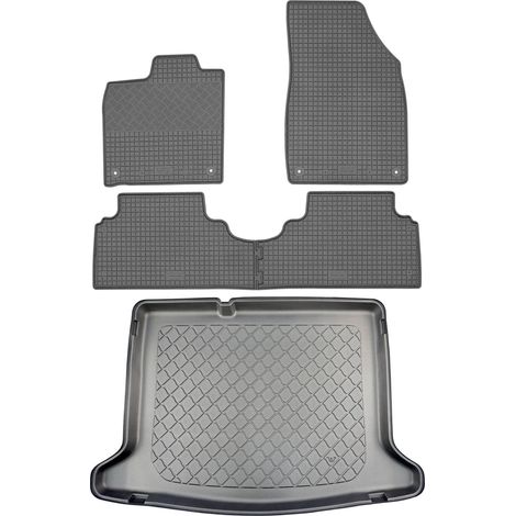 Volkswagen ID.3 Schrägheck (5-Türer) ab 11/2019 SET - Gummifußmatten + Kofferraummatte (1/5)