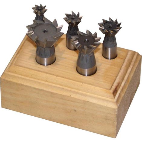 Schwalbenschwanzschneider fur Metall 60 Grad 13-16-20-25-32 mm Holzmann ssf5