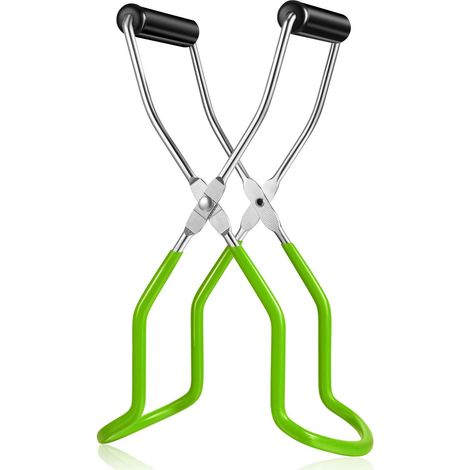 Pince pour Bocaux et Conserves en Acier Inoxydable avec Manche, Petit Outil de Cuisine Pratique pour Ouvrir Facilement les Bocaux (1/4)