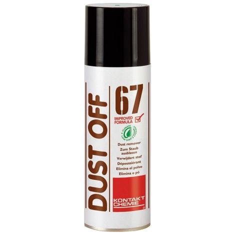 Pulvérisation de gaz comprimé 200ml CRC - Druckluft KOC 67 (Par 12) (1/3)