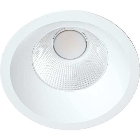 Downlight RIVA 2 CCT 3000/4000K IP64 D174mm blanc LED 17,5W 60° 1900lm dim ARIC 51971
