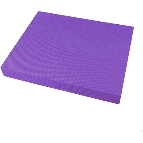 Planche d'équilibre en TPE haute densité pour le yoga, le pilates et l'entraînement de la stabilité à domicile (violette) (1/5)