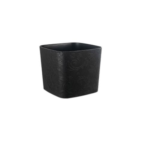 VASO TATTOO MOOD QUADRO 40CM NERO PLASTECNIC
