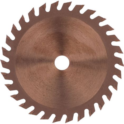 Disque de coupe carbure bronze 85x10x30T pour métal, plastique, bois - Lame scie circulaire outil menuiserie (1/5)