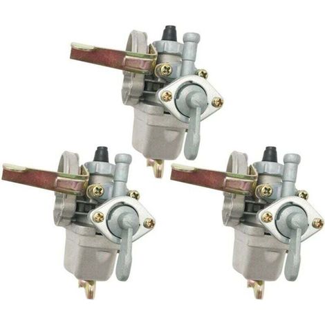 Set di 3 carburatori di ricambio per decespugliatori NB411, CG411, BG411, EC04 da 49 cc 5416040000 (1/4)