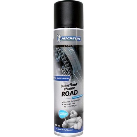 MICHELIN Lubrifiant chaine de Moto ROAD - 400 ml Aerosol (1/5)
