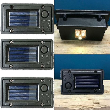 Boîtes lumineuses solaires LED de remplacement pour jardin, livraison rapide AA X7Z6-AquaForge (1/5)