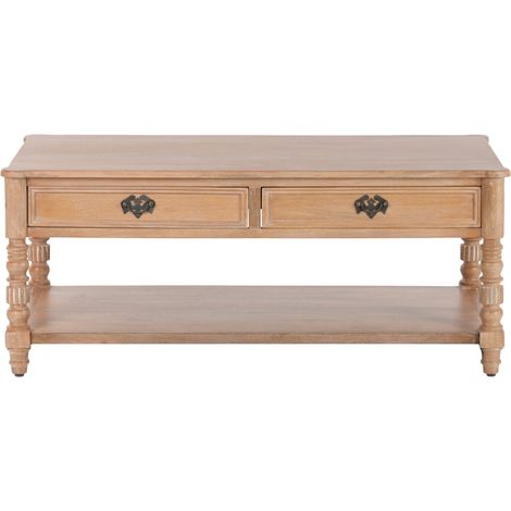 Mesa Centro Mango 110X60X45 Marron (1/5)