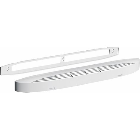 Anjos Ventilation – Entrée d'air acoustique ISOLA 2 30 blanc – Régulateur polyester pour débit constant – Dimensions 422x45x45mm – Pour VMC