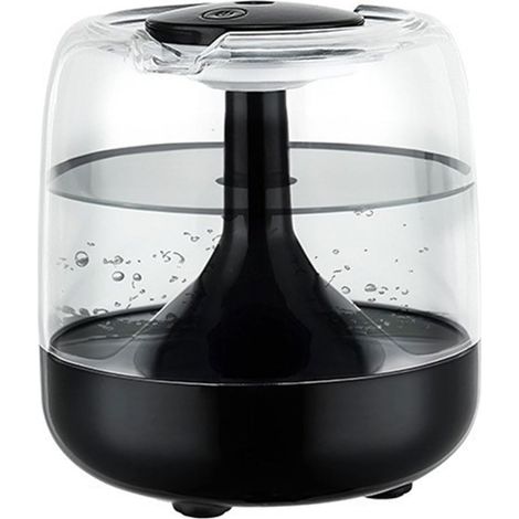 Humidificador de aire fresco en forma de niebla para uso doméstico: apagado automático, control de humedad, diseño de bajo consumo energético. (1/5)