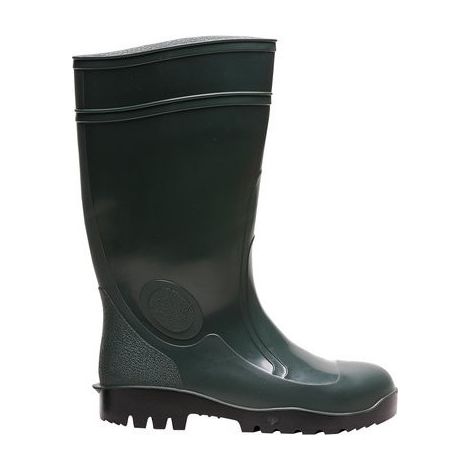 Botte de sécurité Baudou OPTIMAT S5 SRA PVC - Embout acier 200 J, Vert (1/2)
