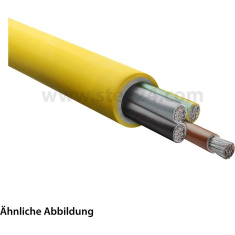 HELU KABEL NSSHÖU-J 4G6mm² schwere Gummischlauchleitung AD 23,0mm Nennspannung Uo/U 600V/1000V - 1 Meter